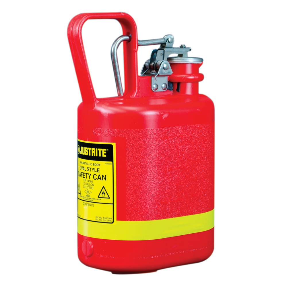Immagine del prodotto: Justrite Contenitore di sicurezza HDPE di tipo I, rosso, 4 litri