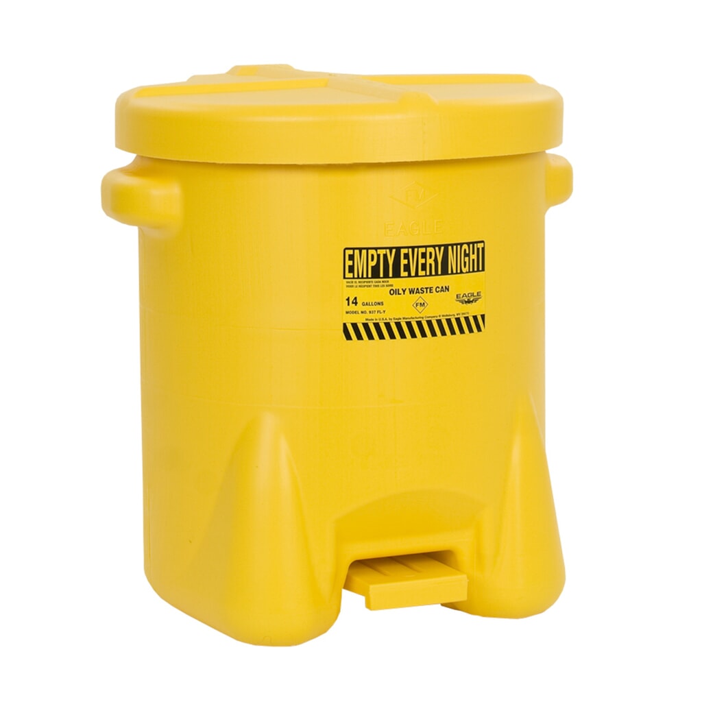 Immagine del prodotto: Justrite® contenitore per rifiuti Eagle, HDPE, 22,8 litri, rosso