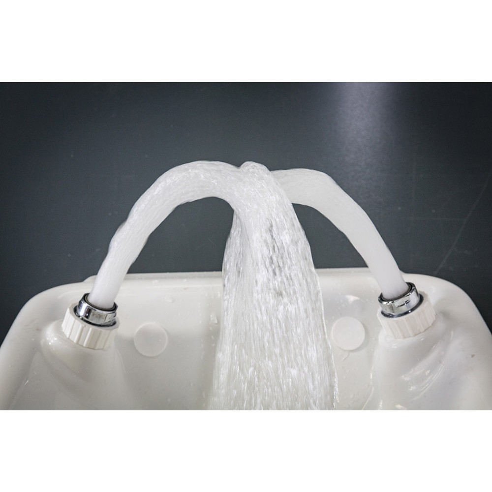 Immagine del prodotto n. 2: Justrite® doccetta per occhi/viso 45G Hughes, montaggio a parete, per interni