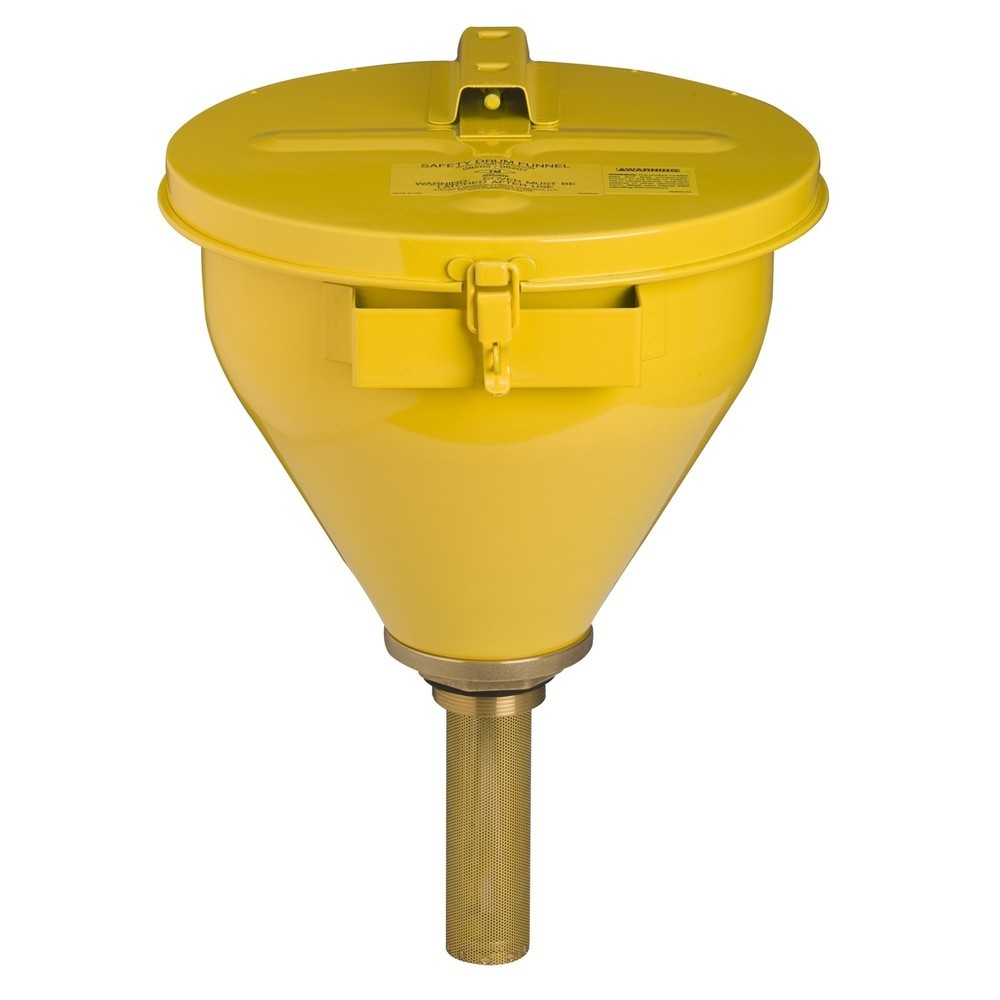 Immagine del prodotto: Justrite Imbuto di sicurezza, tagliafiamma 150 mm, giallo