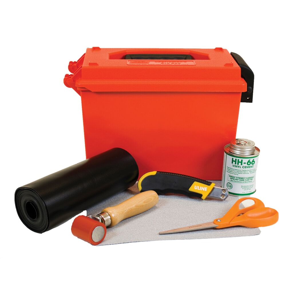 Justrite Repair Kit QuickBerm®, kit di riparazione in vinile Immagine del prodotto: Justrite Repair Kit QuickBerm®, kit di riparazione in vinile