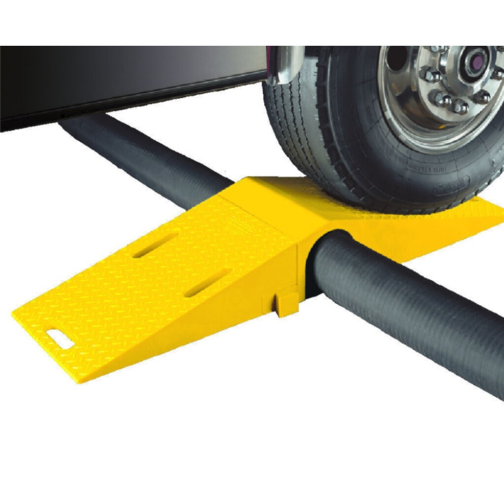 Sistema di canaline flessibili passacavi Justrite® Diamondback®, giallo Immagine del prodotto: Sistema di canaline flessibili passacavi Justrite® Diamondback®, giallo
