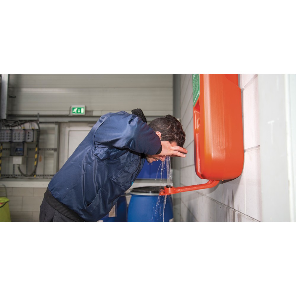 Immagine del prodotto n. 2: Justrite® stazione per lavaggio oculare OptiWash® OPTI, autosufficiente, serbatoio da 38 litri