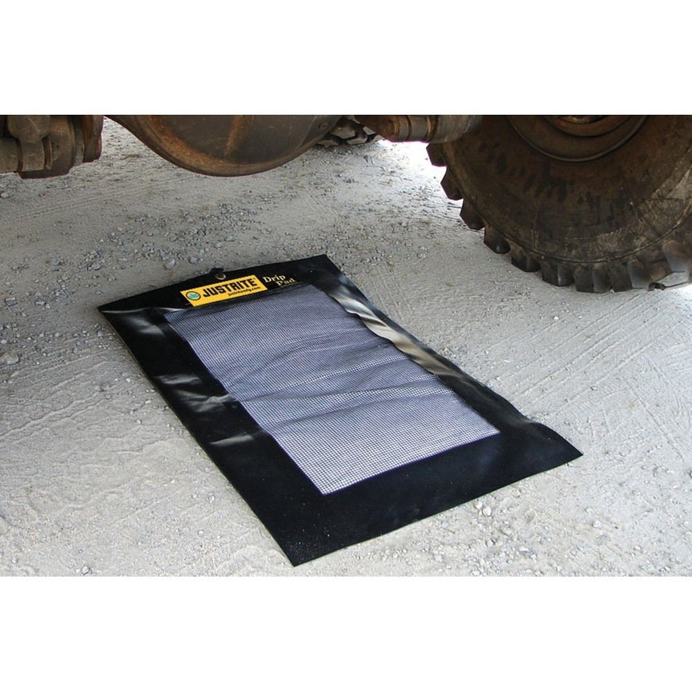 Immagine del prodotto n. 2: Justrite Tampone di sgocciolamento/assorbimento, ricaricabile, LxL 910 x 610 mm, capacità 7 l