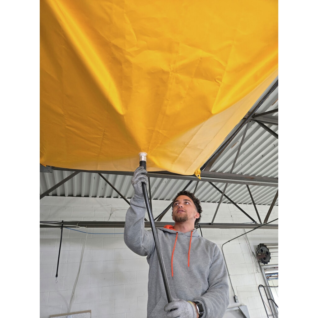 Immagine del prodotto n. 3: Justrite® telone di raccolta perdite in poliestere, L x P 1,5 x 1,5 m, con magneti