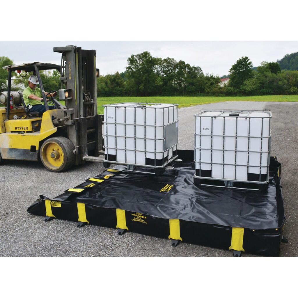 Immagine del prodotto n. 6: Justrite® vasca di raccolta pieghevole in PVC QuickBerm®, capacità 2.820 l