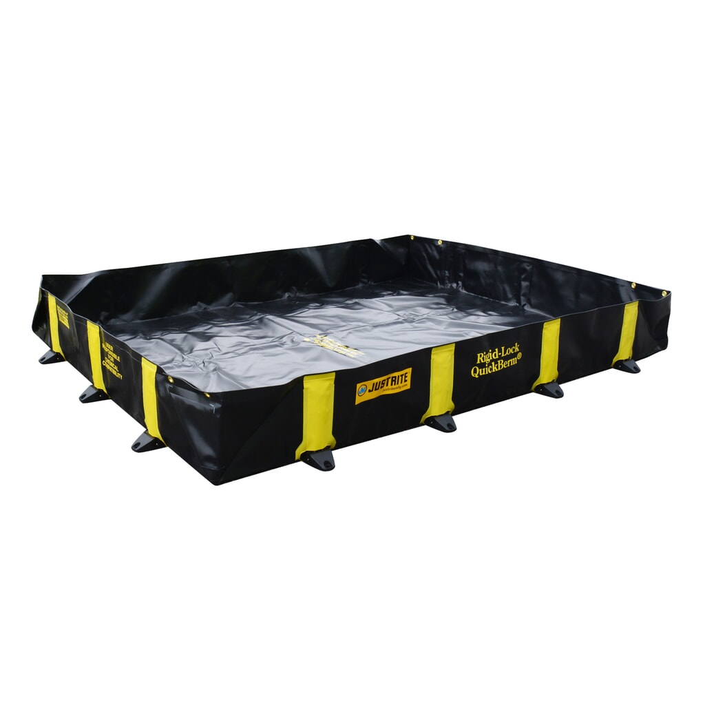 Immagine del prodotto: Justrite® vasca di raccolta pieghevole in PVC QuickBerm®, capacità 1.344 l