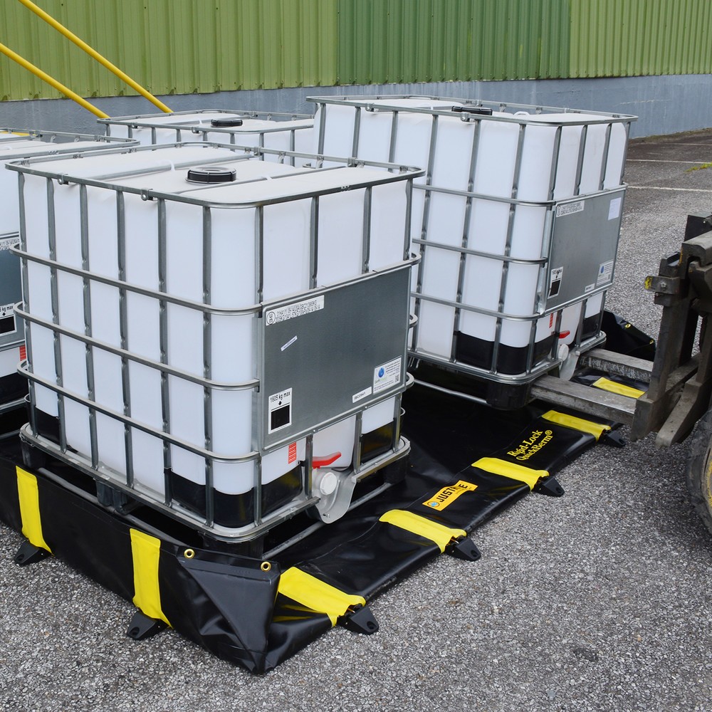 Immagine del prodotto n. 2: Justrite Vasca pieghevole QuickBerm®, capacità 2.820 l