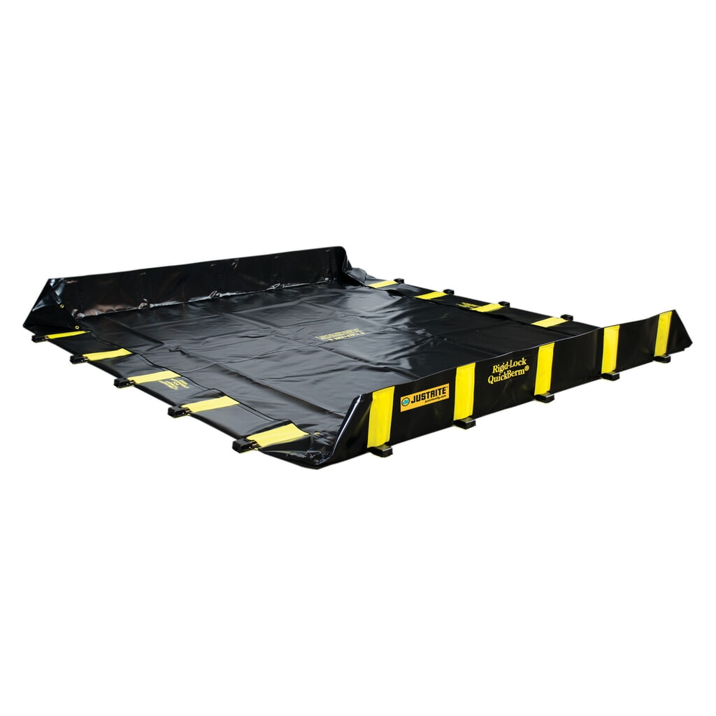 Immagine del prodotto n. 4: Justrite® vasca di raccolta pieghevole in PVC QuickBerm®, capacità 2.820 l