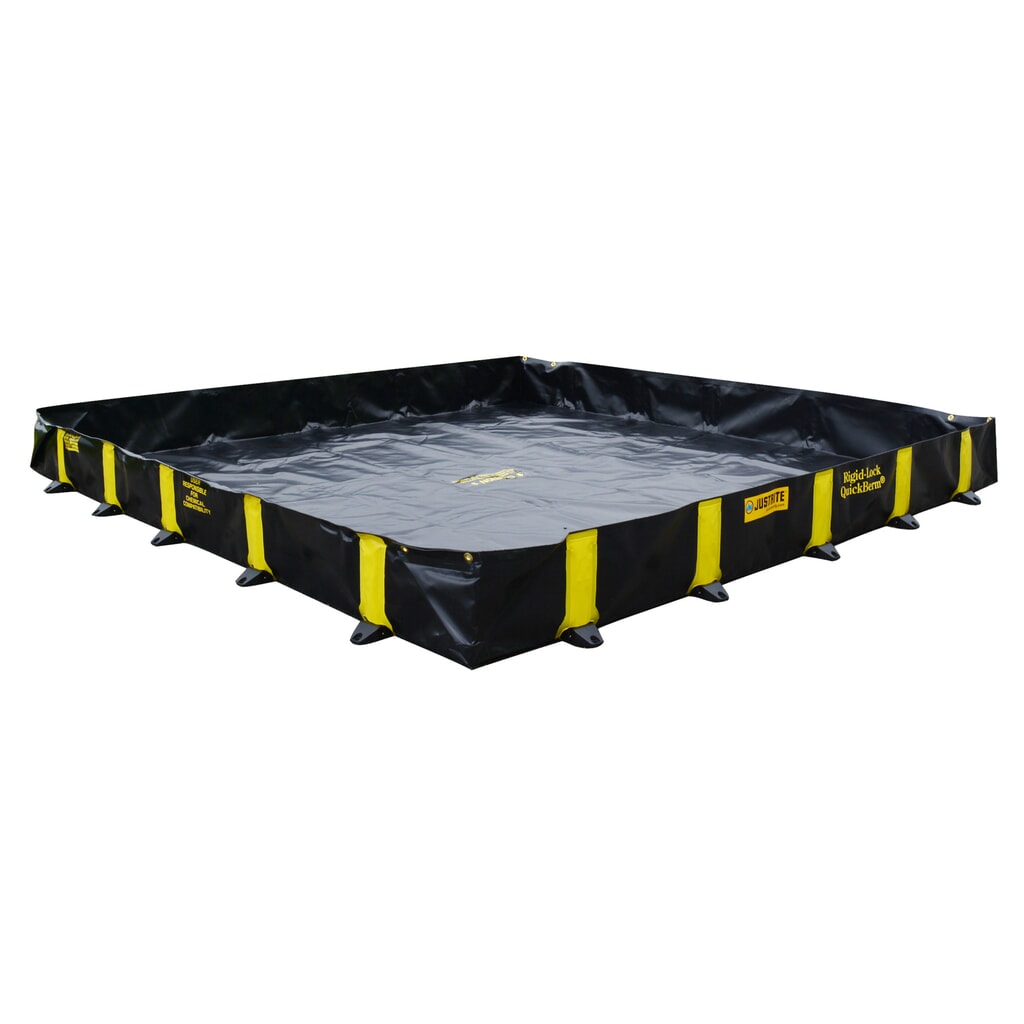 Immagine del prodotto: Justrite® vasca di raccolta pieghevole in PVC QuickBerm®, capacità 2.820 l