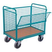 Produktabbildung Nr. 1: Kastenwagen Ameise® mit Gitterwänden, Ladefläche 1.000 x 645 mm