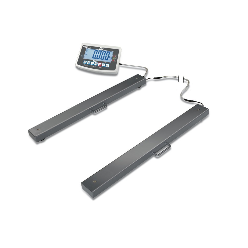 Immagine del prodotto: KERN Barre pesatrici in acciaio, LxL 1.200 x 120 mm, intervallo di pesatura max 3.000 kg