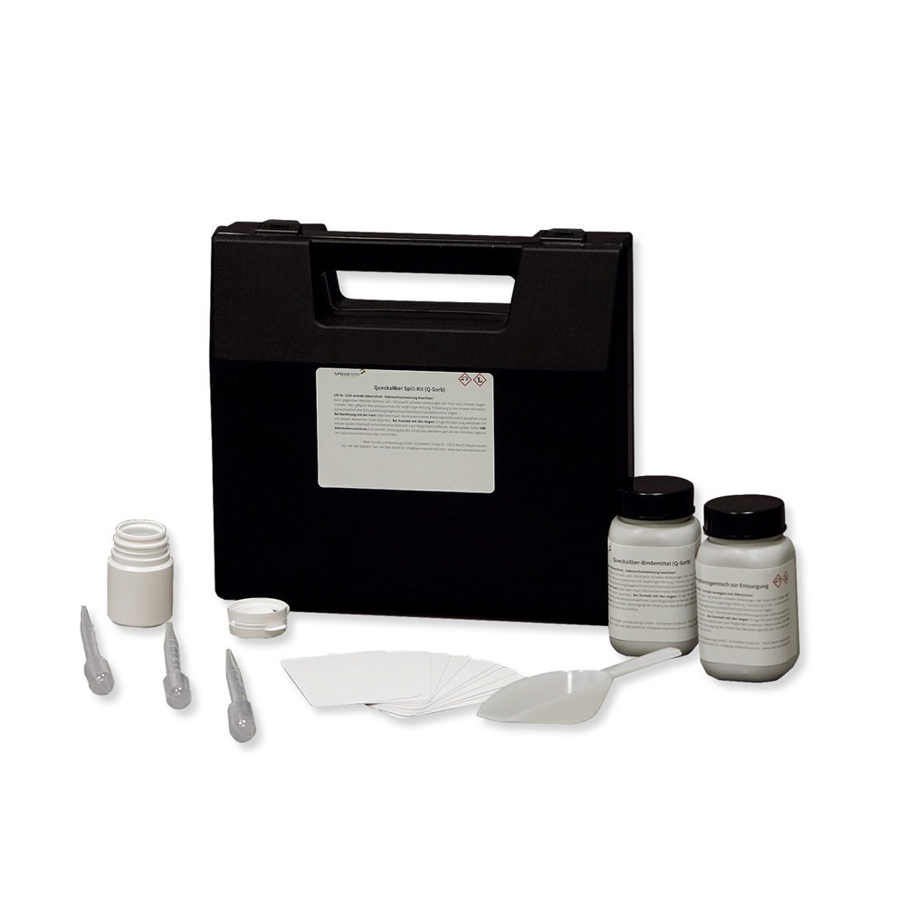 Kit di fuoriuscita del legante mercurio