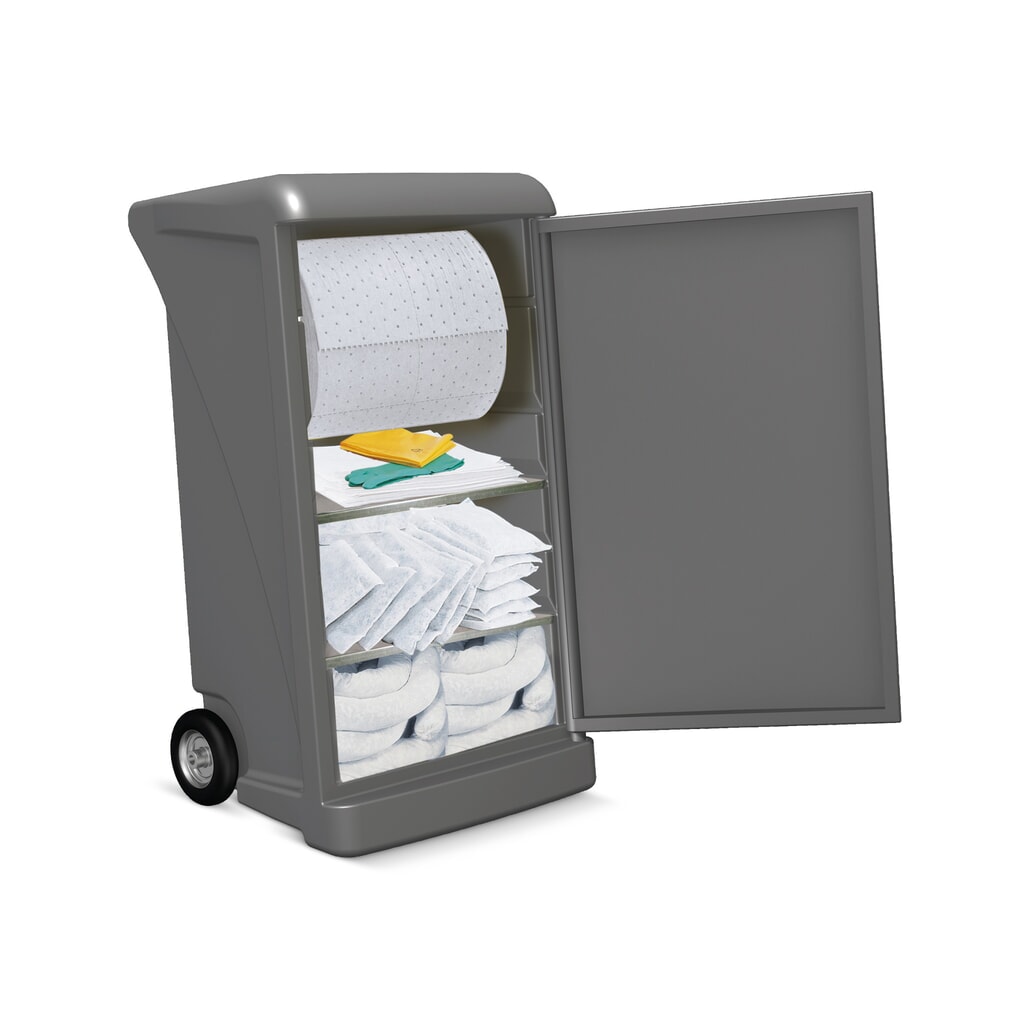 Immagine del prodotto: Kit di ricarica per kit di emergenza nel carrello, olio, capacità di assorbimento 218 l