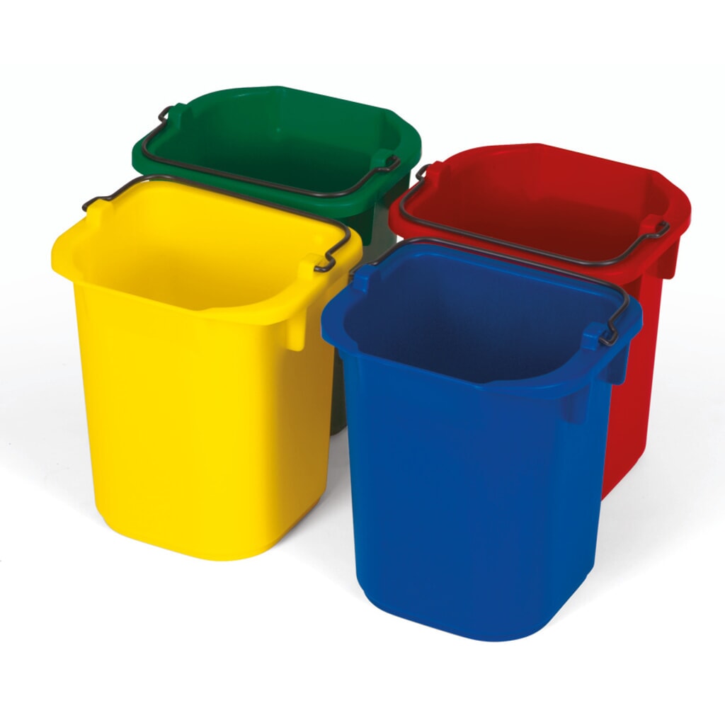 Set secchi per carrello per pulizie Immagine del prodotto: Set secchi per carrello per pulizie