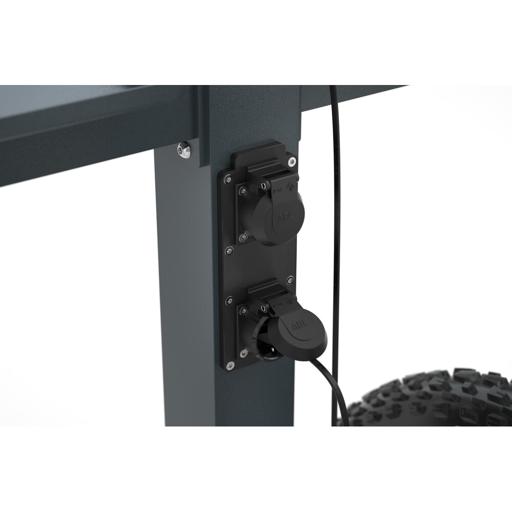 Immagine del prodotto n. 7: Modulo di carica per rastrelliera per biciclette wsm®, caricamento da un lato, larghezza 1.100 mm, 2 posti