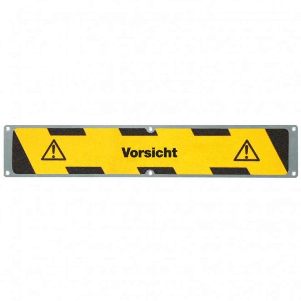 Lastra antiscivolo "Attenzione", LxL 635 x 114 mm Immagine del prodotto: Lastra antiscivolo "Attenzione", LxL 635 x 114 mm