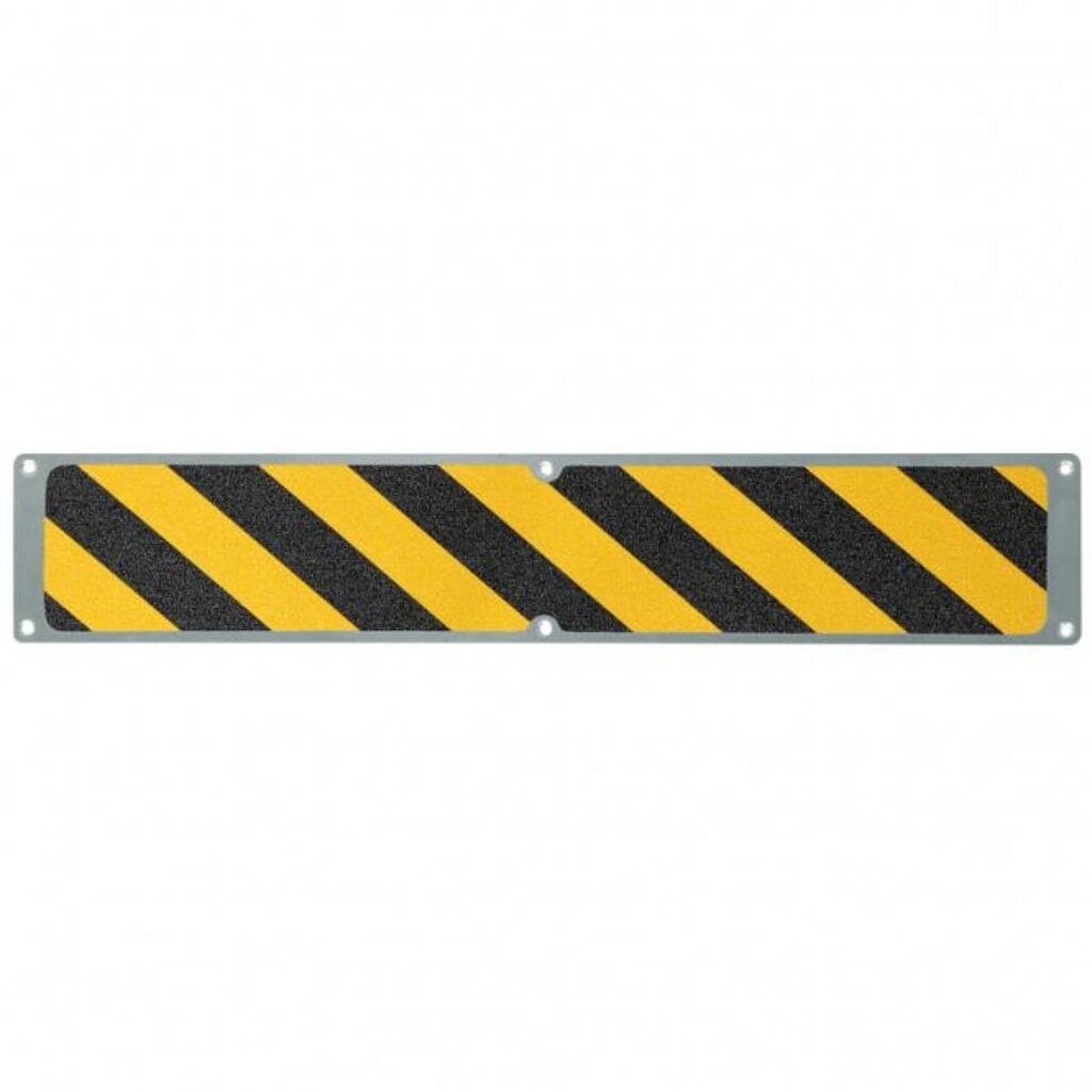 Piastra antiscivolo, nero-giallo, LxL 635 x 114 mm Immagine del prodotto: Piastra antiscivolo, nero-giallo, LxL 635 x 114 mm