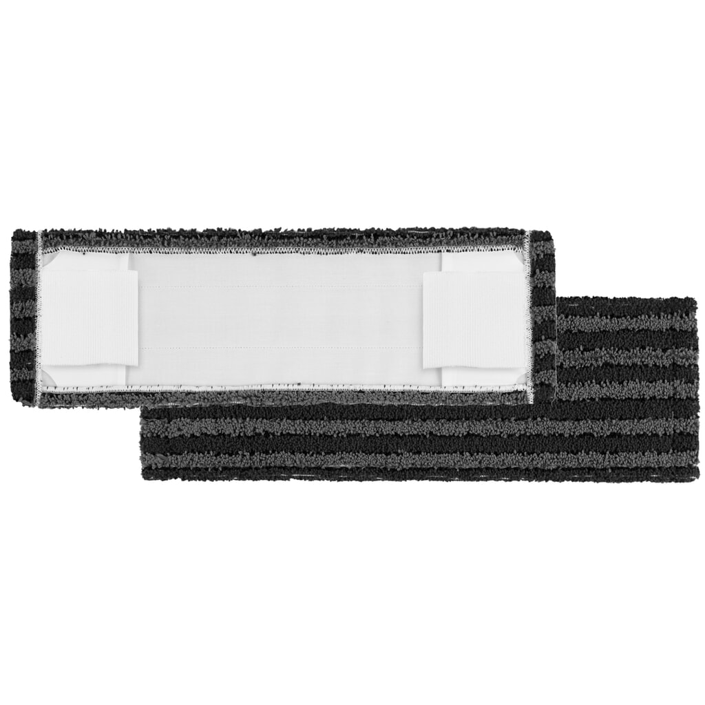 Lavapavimenti in microfibra Dust Killer Grey, con tasche e linguette, larghezza 400 mm Immagine del prodotto: Lavapavimenti in microfibra Dust Killer Grey, con tasche e linguette, larghezza 400 mm