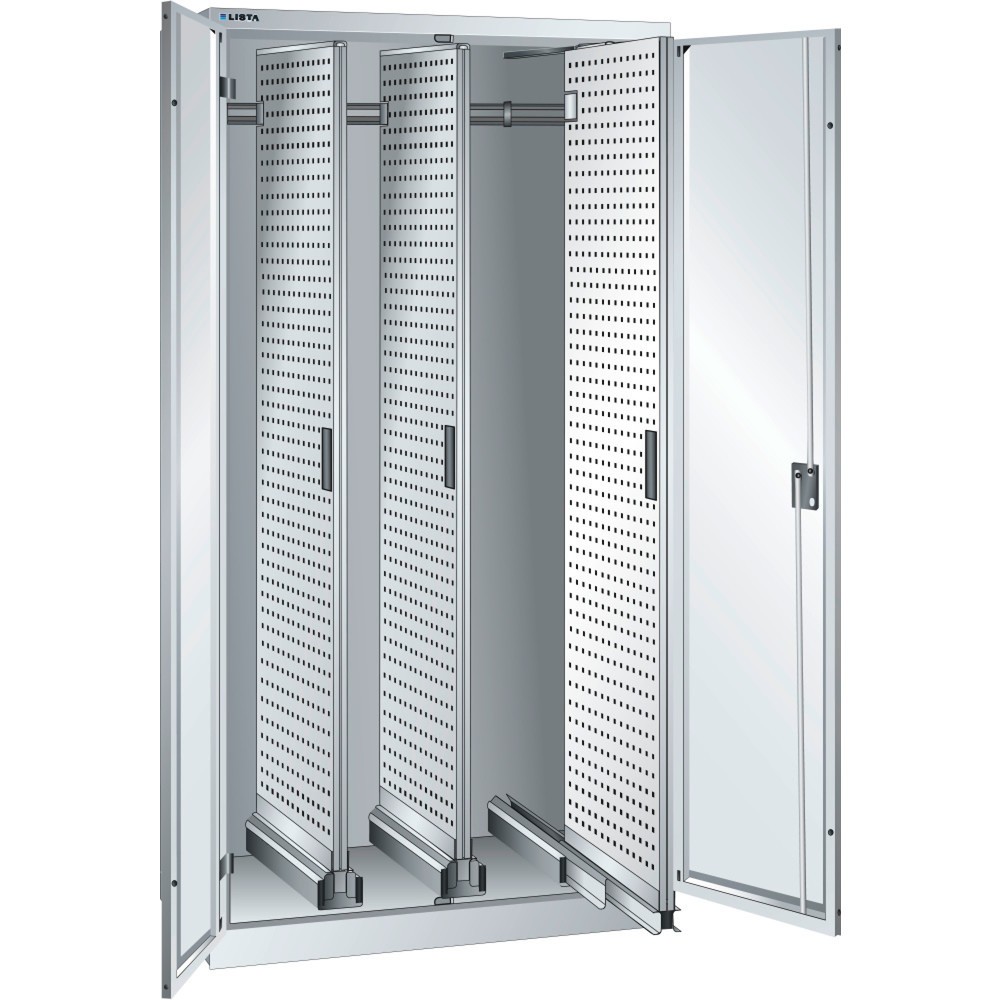 Immagine del prodotto: LISTA Armadio a estrazione verticale, (LxPxH) 1000x600x1950mm, con ante basculanti, 3 cassetti, KEY Lock