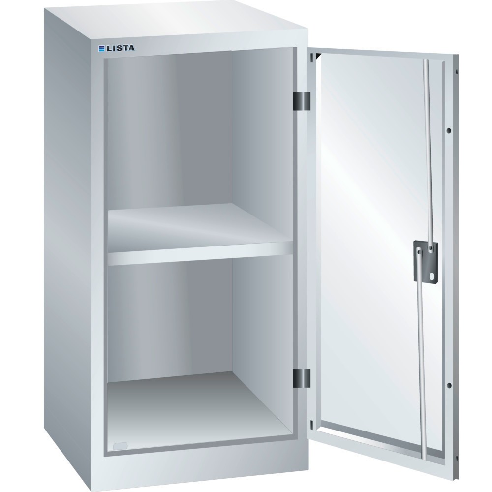 Immagine del prodotto: LISTA Armadio complementare, (LxPxH) 500x400x1000mm, 1 ripiano regolabile, grigio chiaro, KEY Lock