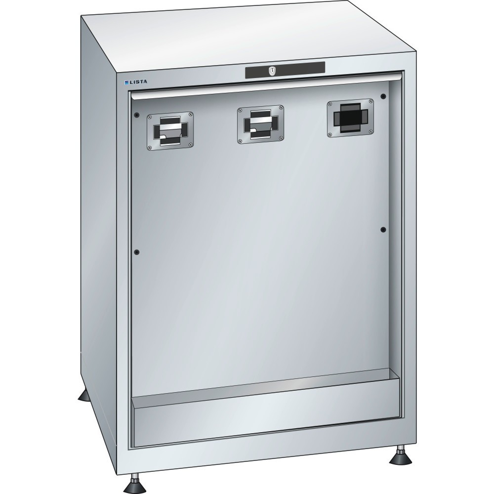 Immagine del prodotto: LISTA Armadio di erogazione fluidi 36x36E, (LxPxH) 717x725x850mm, grigio chiaro
