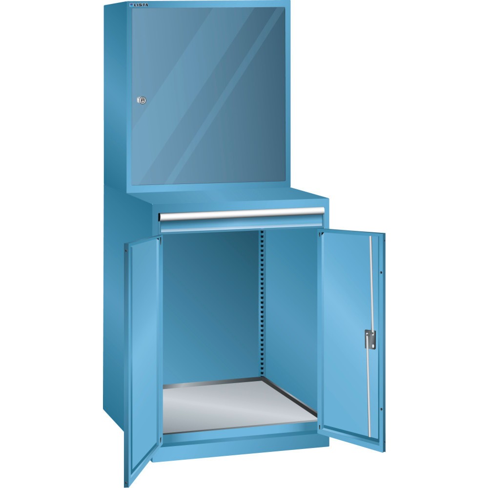 Immagine del prodotto: LISTA Armadio per computer 36x36E, (LxPxH) 717x725x1700mm, senza ciabatta, celeste
