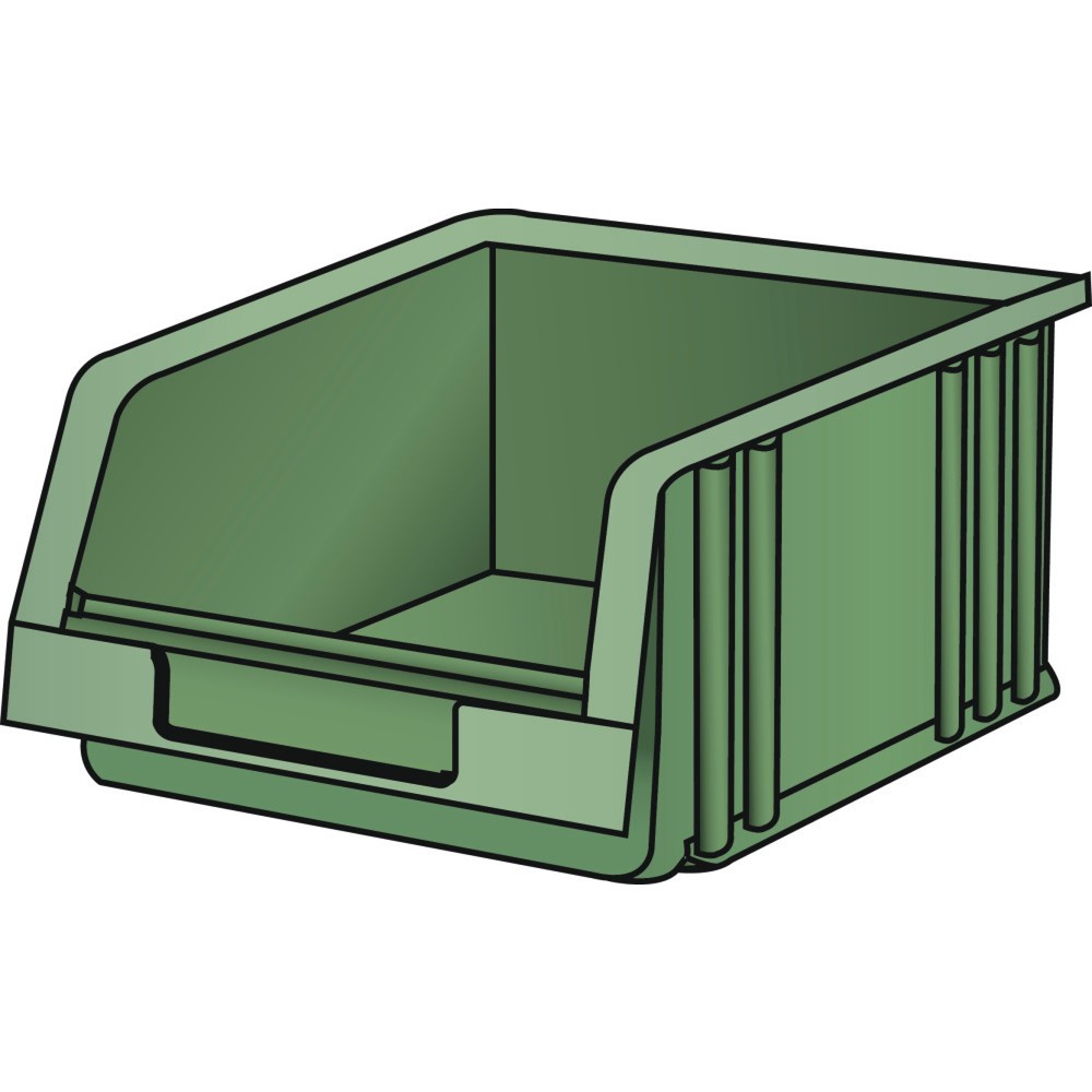 Immagine del prodotto: LISTA Contenitore a vista, (LxPxH) 103x164x75mm, misura 3, verde