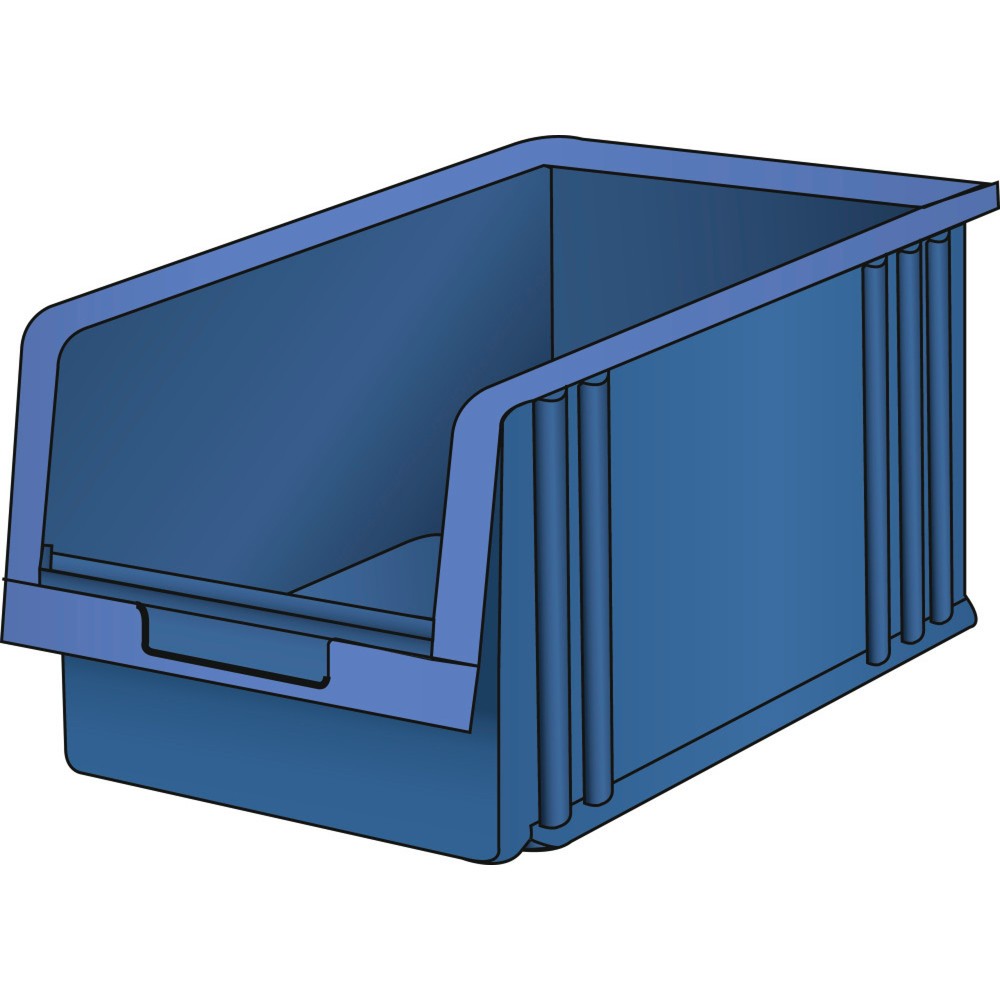 Immagine del prodotto: LISTA Contenitore a vista, (LxPxH) 210x343x198mm, misura 5, blu