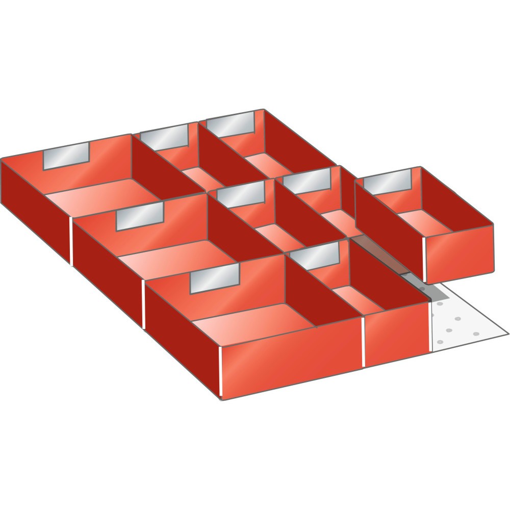 Immagine del prodotto: LISTA Set di cassette, (LxPxH front.) 357x459x95mm, 10 pezzi