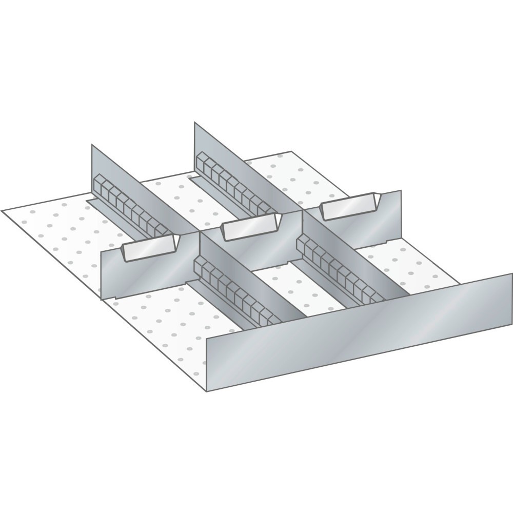 Immagine del prodotto: LISTA Set di diaframmi e divisori, (LxPxH front.) 357x459x95mm, 3 diaframmi, 3 divisori