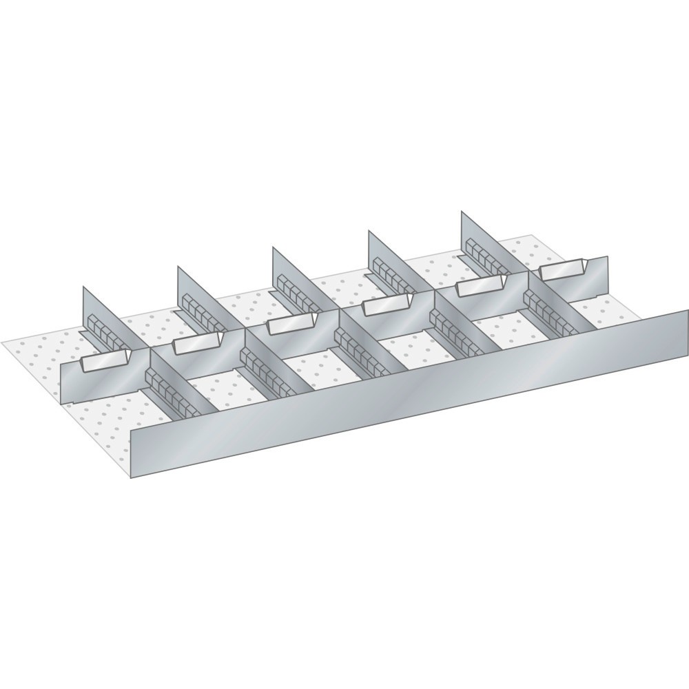 Immagine del prodotto: LISTA Set di diaframmi e divisori, (LxPxH front.) 867x459x95mm, 6 diaframmi, 6 divisori