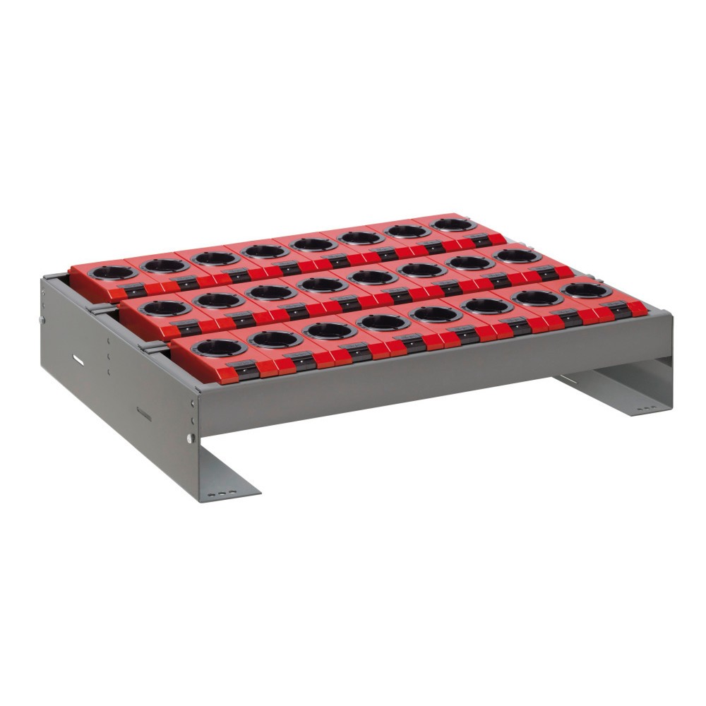 Immagine del prodotto: Set di portautensili LISTA 36x27E, (LxPxH) 588x447x82-162mm, tipo ISO-SK 50, 15 supporti