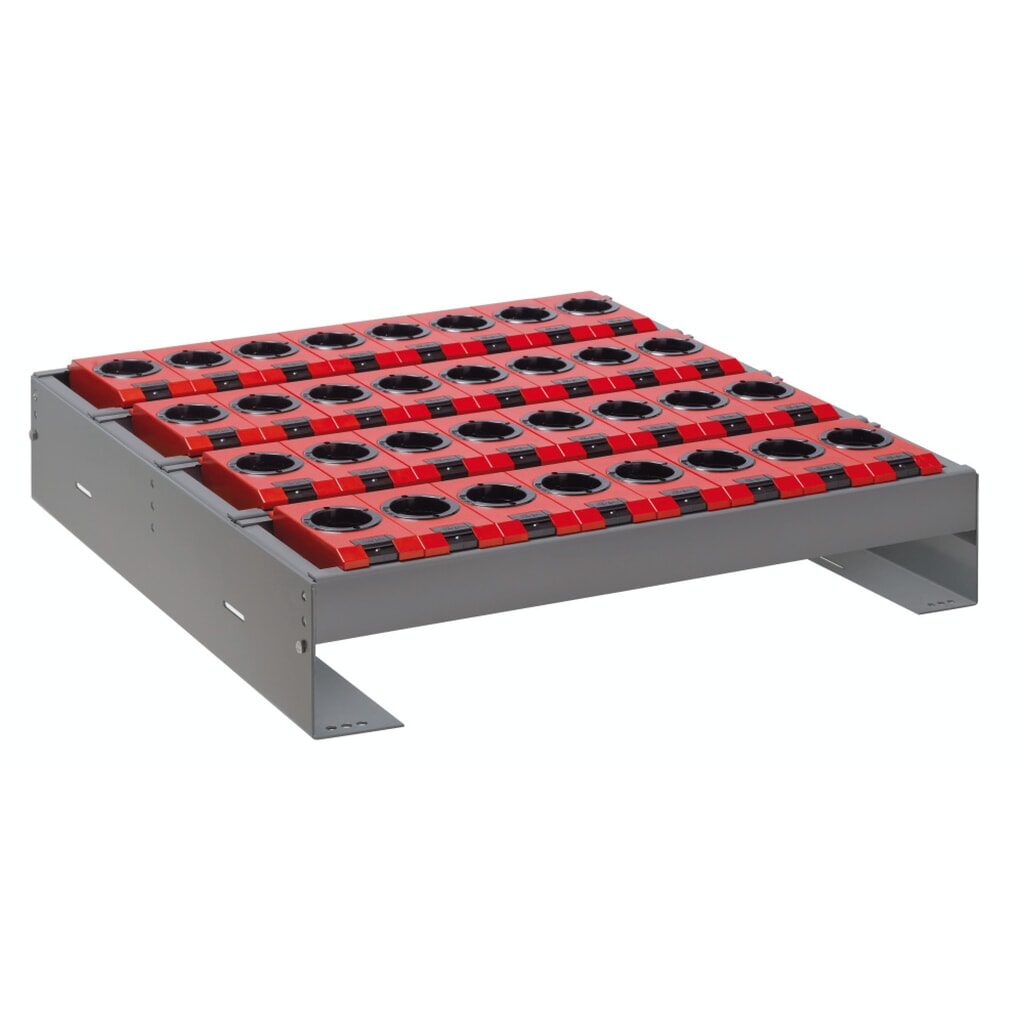 Set di portautensili LISTA 36x36E, (LxPxH) 588x596x82-162mm, tipo ISO-SK 50, 20 supporti Immagine del prodotto: Set di portautensili LISTA 36x36E, (LxPxH) 588x596x82-162mm, tipo ISO-SK 50, 20 supporti