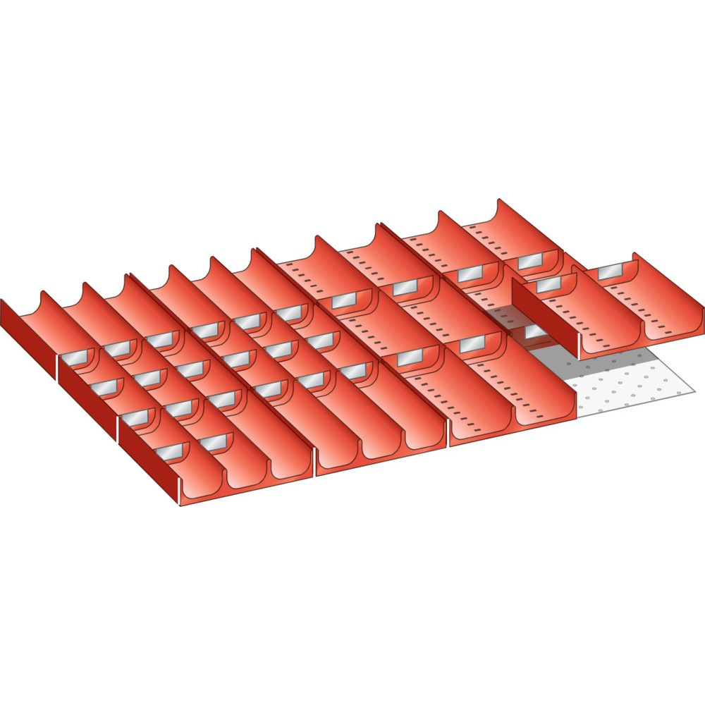 Immagine del prodotto: LISTA set vasche 36x27E, (LxPxH front.) 612x459x50mm, 42 pezzi