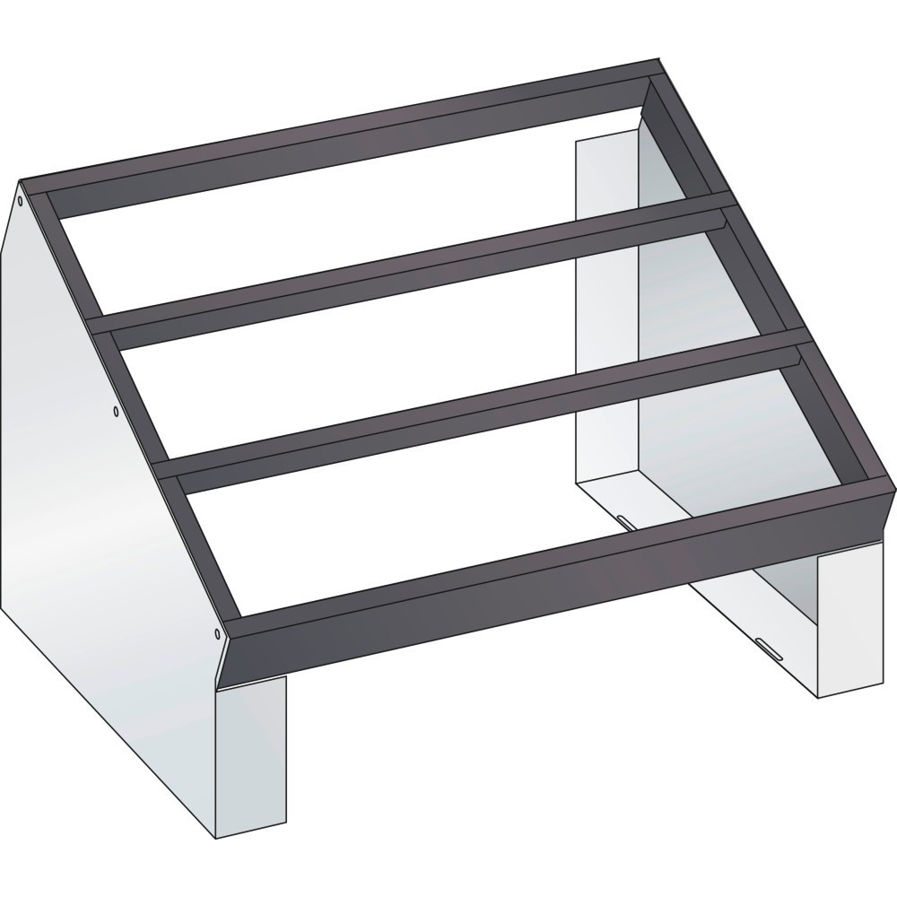 Immagine del prodotto: LISTA Supporto da tavolo NC 36x27E, (LxPxH) 588x413x345mm, grigio chiaro