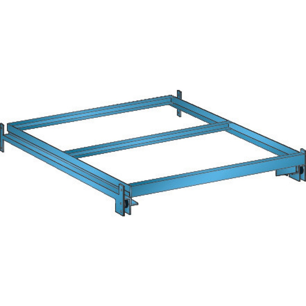 Immagine del prodotto: LISTA telaio estraibile, portata per piano 1.000 kg, LxP 890 x 860 mm, estraibile al 65%