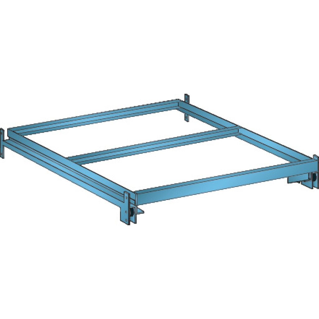 LISTA telaio estraibile, portata per piano 1.000 kg, LxP 890 x 860 mm, estraibile al 65% Immagine del prodotto: LISTA telaio estraibile, portata per piano 1.000 kg, LxP 890 x 860 mm, estraibile al 65%