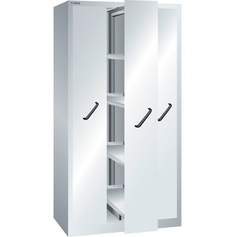 Armadio a cassetti verticali LISTA, (LxPxA) 1000x695x1950 mm, con pannelli frontali
