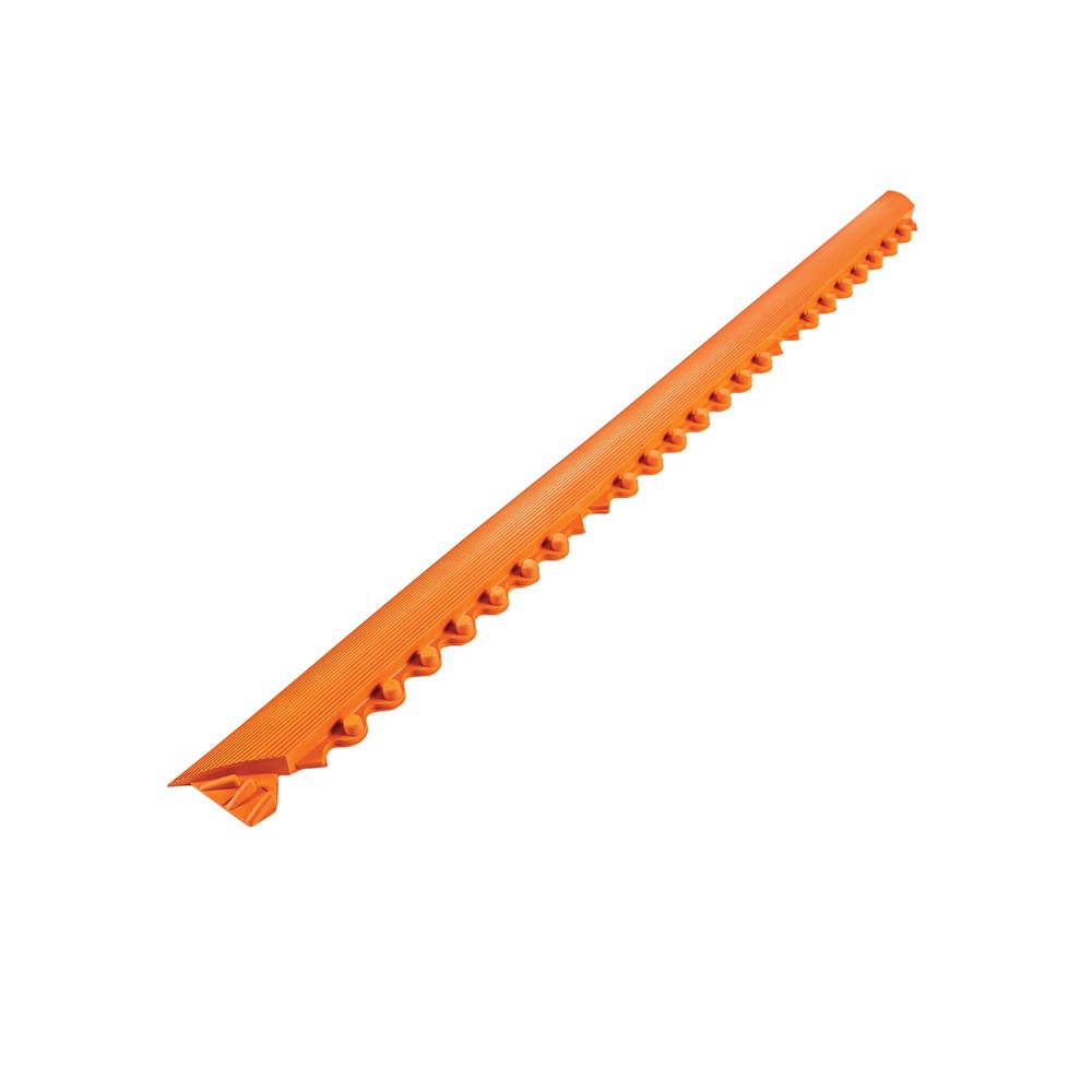 Immagine del prodotto n. 3: Listello di bordatura per tappetino defaticante in gomma nitrilica, maschio, LxP 910 x 52 mm, arancione