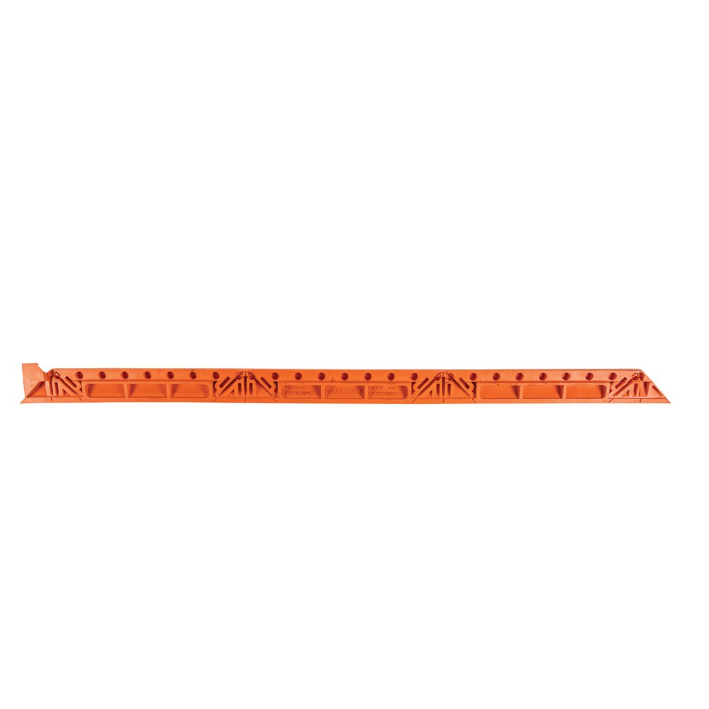 Immagine del prodotto n. 4: Listello di bordatura per tappetino defaticante in gomma nitrilica, maschio, LxP 1.520 x 52 mm, arancione