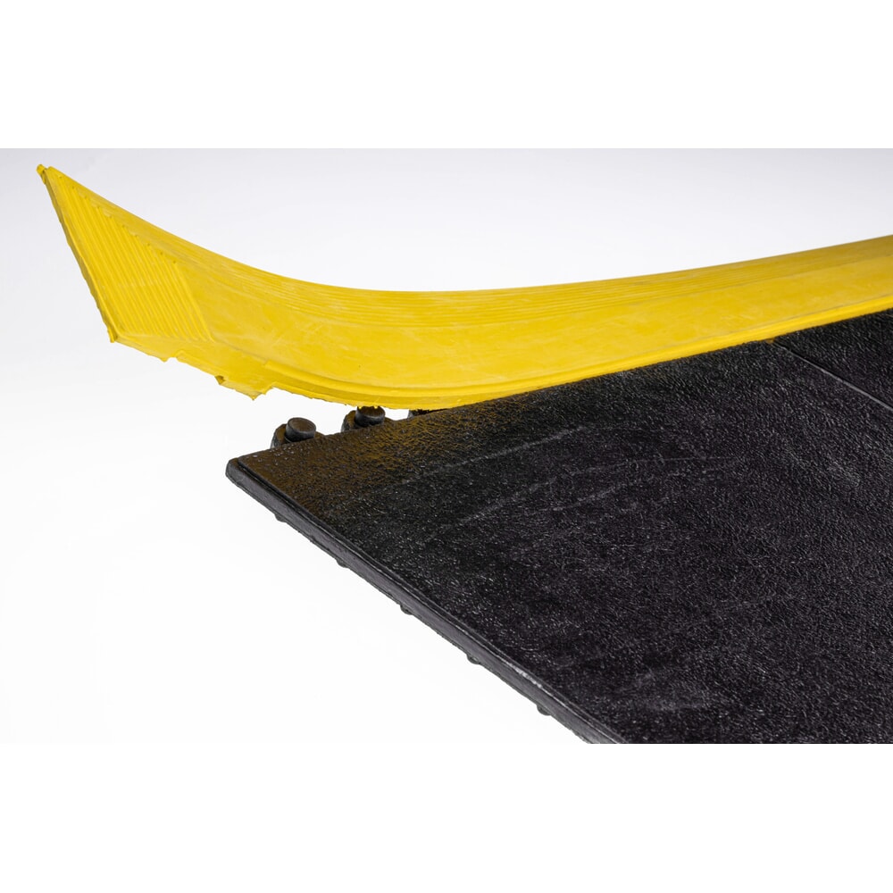 Immagine del prodotto n. 4: Listello di bordatura per tappetino defaticante Yoga Solid Basic, da donna, giallo