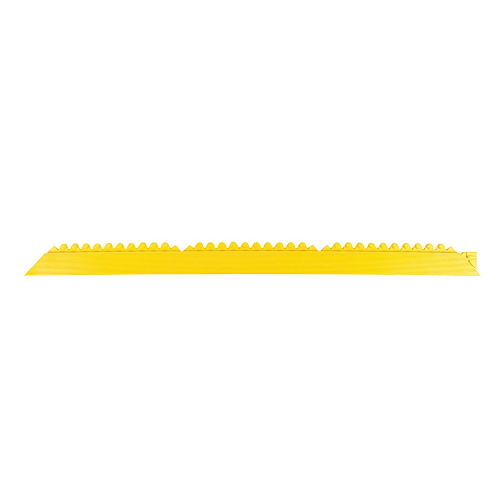 Immagine del prodotto n. 6: Listello di bordatura, sistema a innesto per spazio di lavoro saldatori, con sporgenze, LxP 910 x 52 mm, giallo