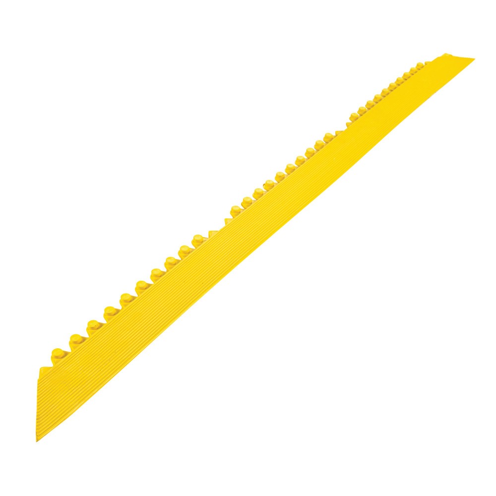 Immagine del prodotto n. 7: Listello di bordatura, sistema a innesto per spazio di lavoro saldatori, con sporgenze, LxP 910 x 52 mm, giallo
