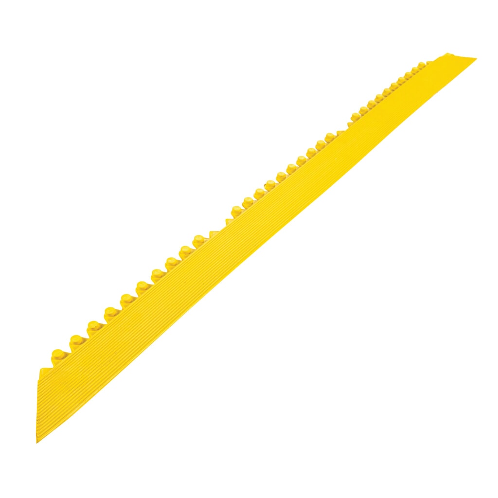 Immagine del prodotto n. 7: Listello di bordatura, sistema a innesto per spazio di lavoro saldatori, con sporgenze, LxP 910 x 52 mm, giallo