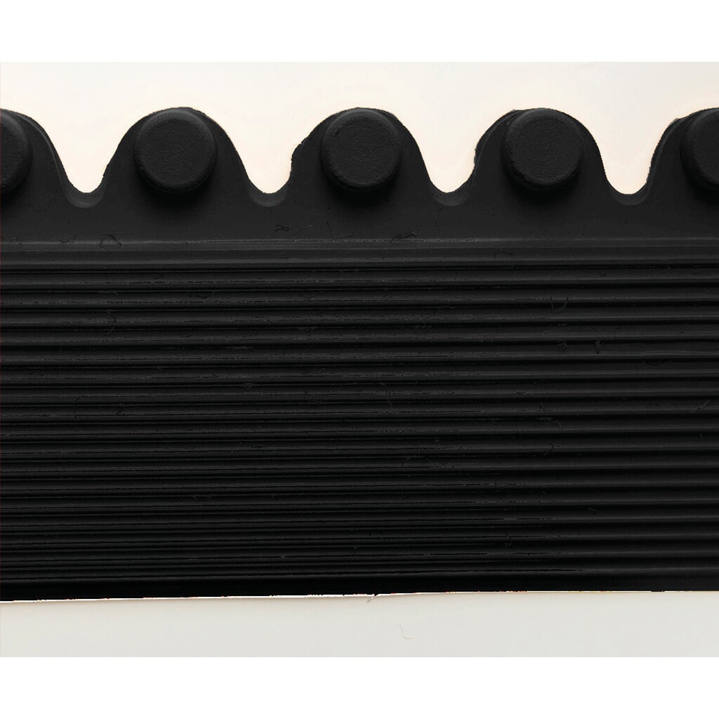 Listello di bordatura, sistema a innesto per spazio di lavoro saldatori, con sporgenze, LxP 910 x 52 mm, nero Immagine del prodotto n. 5: Listello di bordatura, sistema a innesto per spazio di lavoro saldatori, con sporgenze, LxP 910 x 52 mm, nero