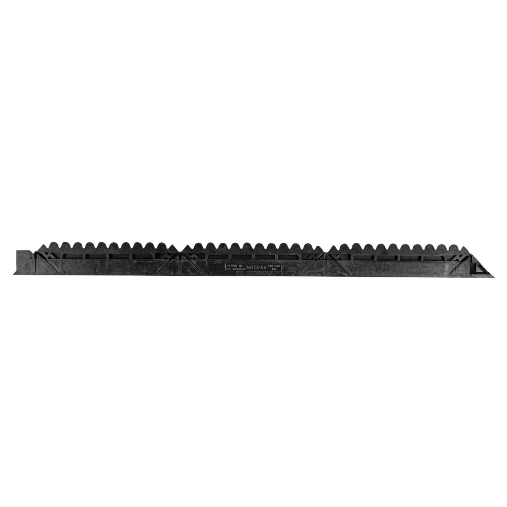 Immagine del prodotto n. 6: Listello di bordatura, sistema a innesto per spazio di lavoro saldatori, con sporgenze, LxP 910 x 52 mm, nero
