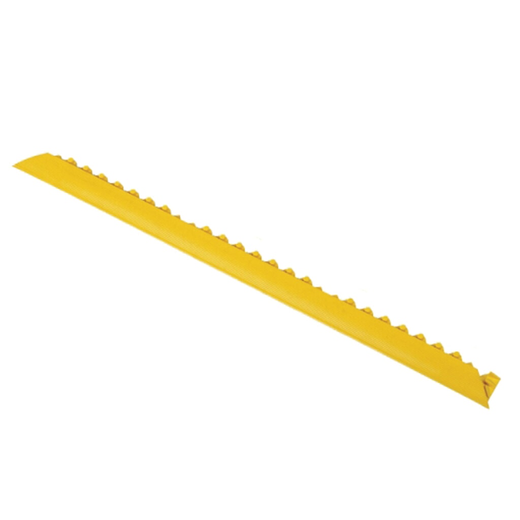 Immagine del prodotto n. 7: Listello di bordatura, sistema a innesto per spazio di lavoro saldatori, senza sporgenze, LxP 910 x 52 mm, giallo