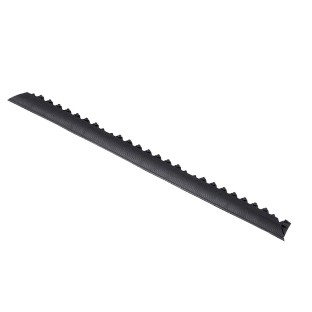 Listello di bordatura, sistema a innesto per spazio di lavoro saldatori, con sporgenze, LxP 910 x 52 mm, nero Immagine del prodotto n. 7: Listello di bordatura, sistema a innesto per spazio di lavoro saldatori, con sporgenze, LxP 910 x 52 mm, nero
