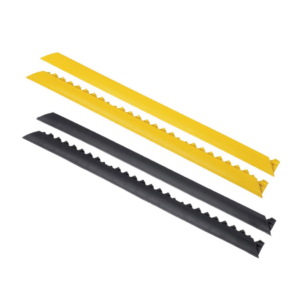 Immagine del prodotto n. 1: Listello di bordatura, sistema a innesto per spazio di lavoro saldatori, con sporgenze, LxP 910 x 52 mm, giallo